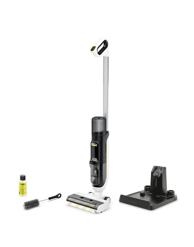 Vacuum Cleaner|KARCHER|Three-in-one floor cleaner FCV 3|Upright/Wet/dry/Cordless|White|Weight 3.8 kg|1.056-122.0