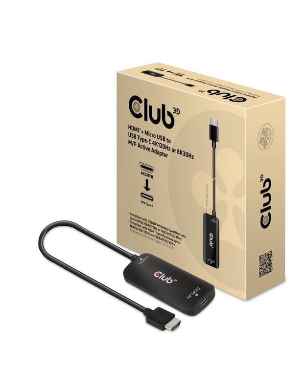 I/O ADAPTER USB-C TO USB/HDMI/M/F CAC-1336 CLUB3D