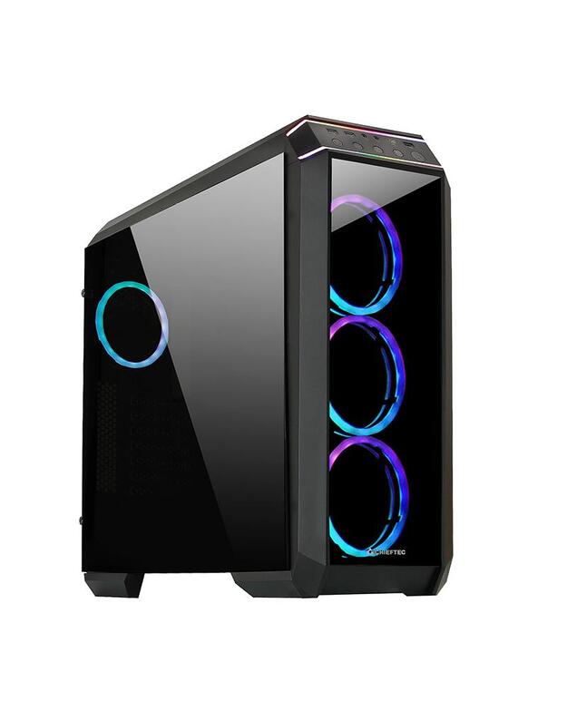 Case|CHIEFTEC|ATX/micro ATX/Mini-ITX|Black|Midi Tower|PC|GP-02B-UC-OP