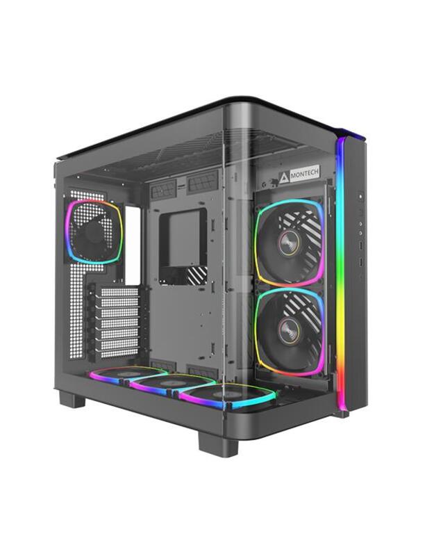 Case|MONTECH|KING 95 PRO (B)|MidiTower|Not included|ATX|MicroATX|MiniITX|Colour Black|KING95PRO(B)