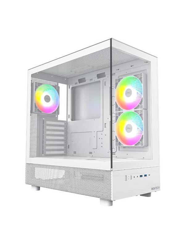 Case|MONTECH|XR|MidiTower|Not included|ATX|MicroATX|MiniITX|Colour White|XR(W)