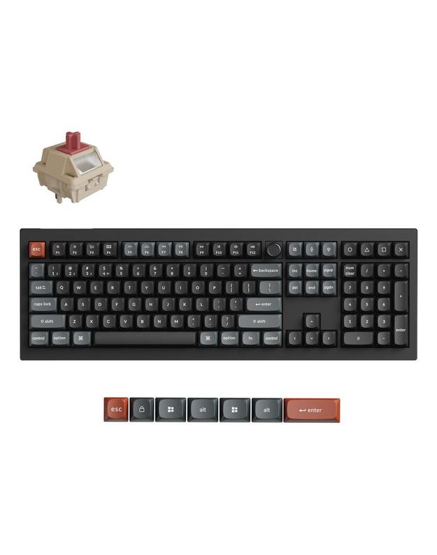 KEYBOARD WRL V6 ULTRA/BLACK V6U-D1 KEYCHRON