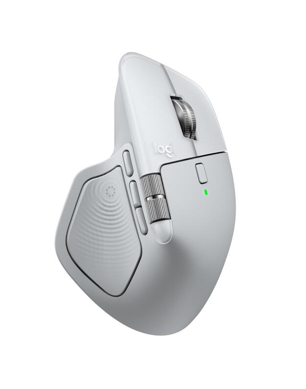 MOUSE USB WRL MX MASTER 4/WH/SILVER 910-007576 LOGITECH