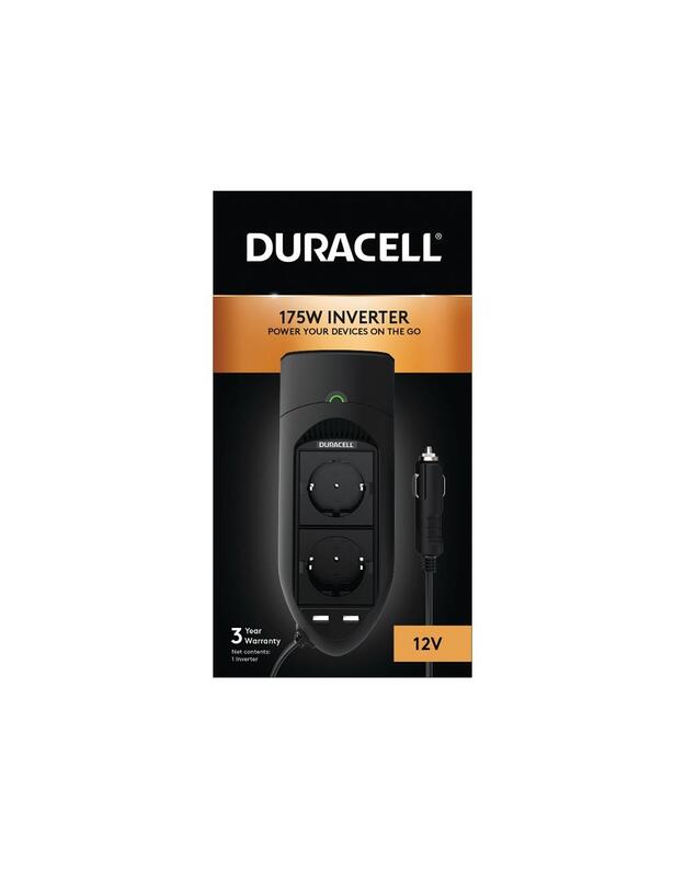 POWER INVERTER CAR 12V 175W/DRINV15-EU DURACELL
