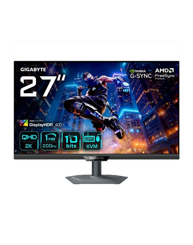 LCD Monitor|GIGABYTE|27  |2560 x 1440 pixels|Quad HD|Native aspect ratio 16:9|LED|Flat|M27Q2EK
