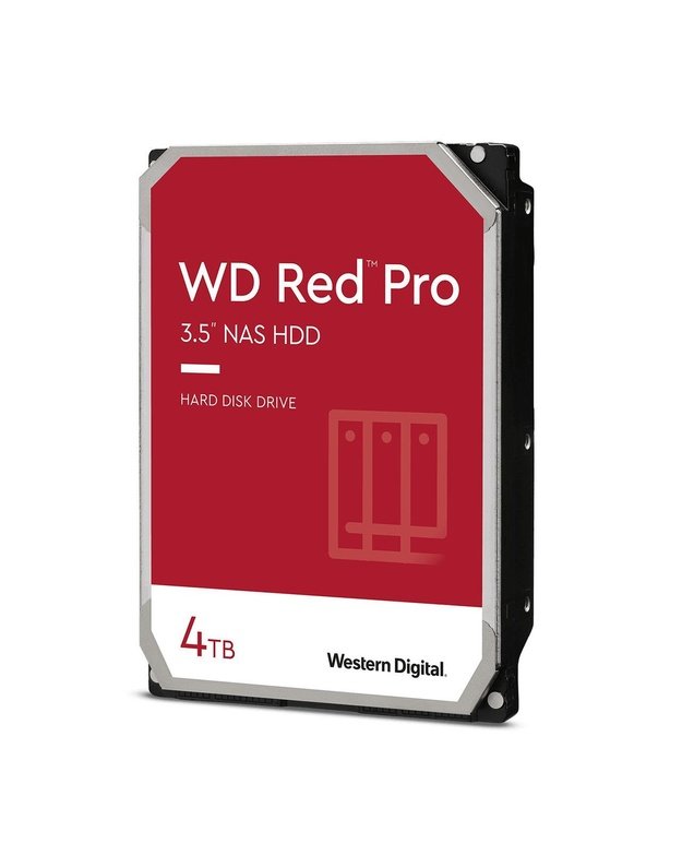HDD|WESTERN DIGITAL|Red Pro| 4 TB|Serial ATA|Buffer 256 MB|7200 RPM|3.5  |WD4006FFBX