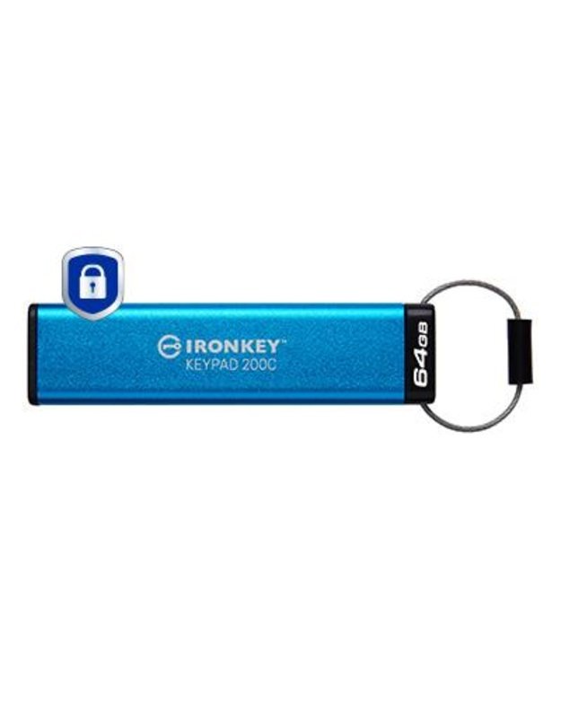 MEMORY DRIVE FLASH USB-C/64GB IKKP200C/64GB KINGSTON