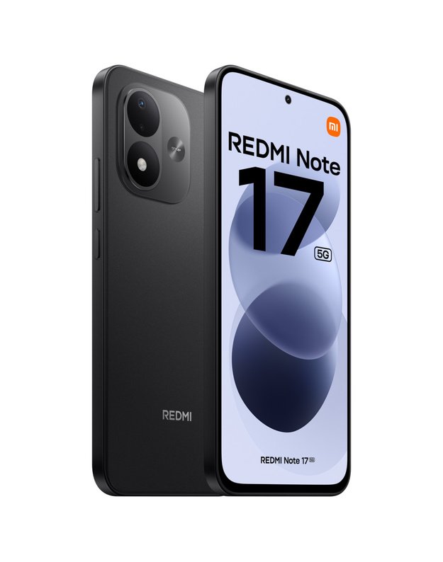 Xiaomi Redmi Note 17 5G 128GB, 6GB RAM, Juodas