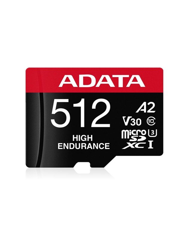 MEMORY MICRO SDXC 512GB W/AD./AUSDX512GUI3V30SHA2-RA1 ADATA