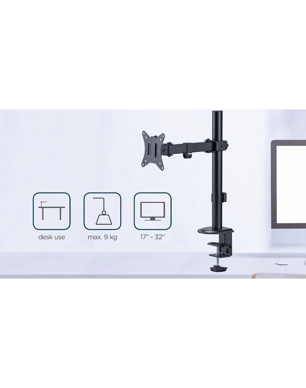 Monitoriaus laikiklis Gembird 17–32" (MA-D1-03)