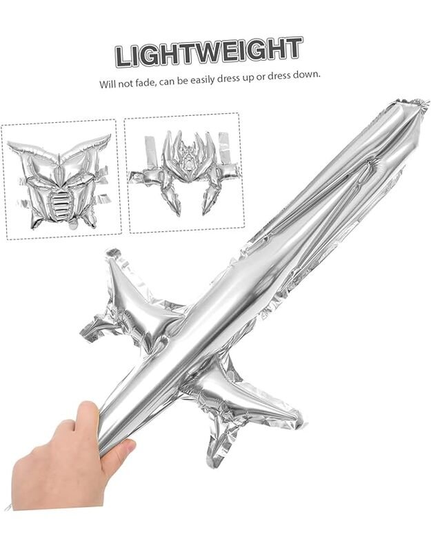 Armor theme pripučiamų šarvų rinkinys, sidabrinė spalva 2