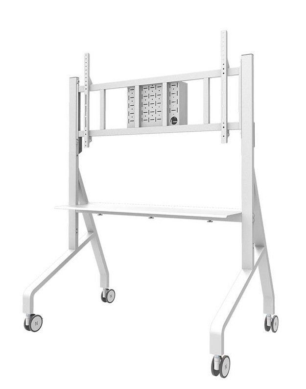 Televizoriaus grindų stovas Neomounts 65–110", baltas (FL50-575WH1)
