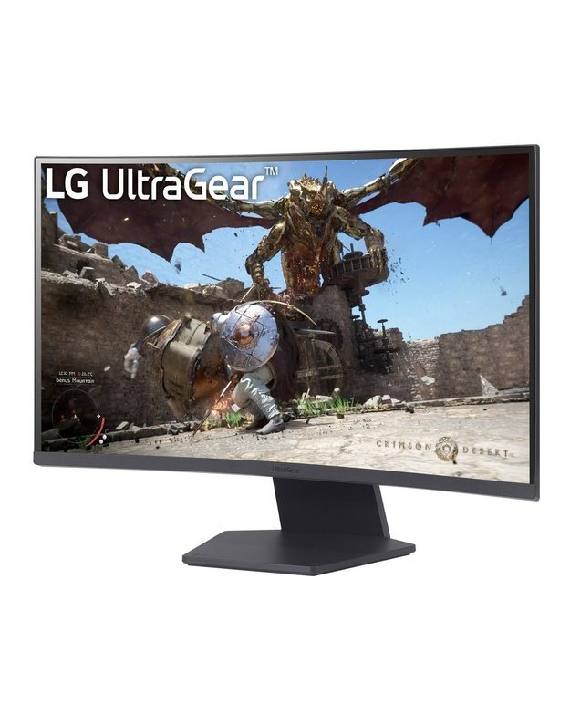 LCD Monitor|LG|27GS60QC-B|27 |Gaming/Curved|Panel VA|2560x1440|16:9|180 Hz|Matte|1 ms|Tilt|Colour Black|27GS60QC-B