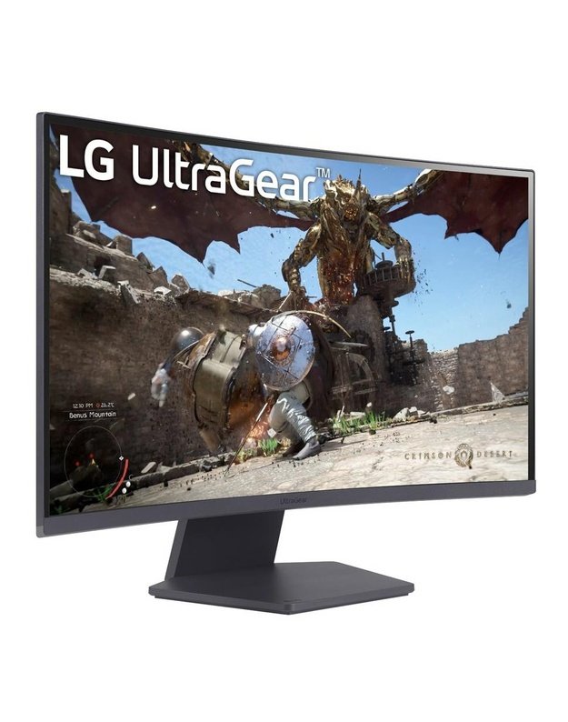 LCD Monitor|LG|27GS60QC-B|27 |Gaming/Curved|Panel VA|2560x1440|16:9|180 Hz|Matte|1 ms|Tilt|Colour Black|27GS60QC-B