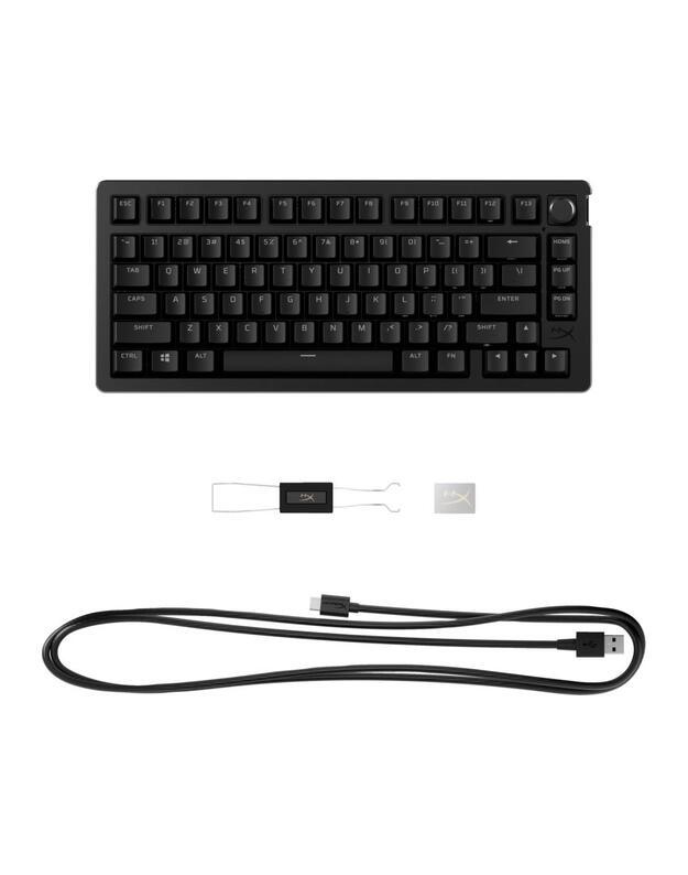 KEYBOARD ALLOY RISE 75 S BLACK/7G7A4AA#ABA HYPERX