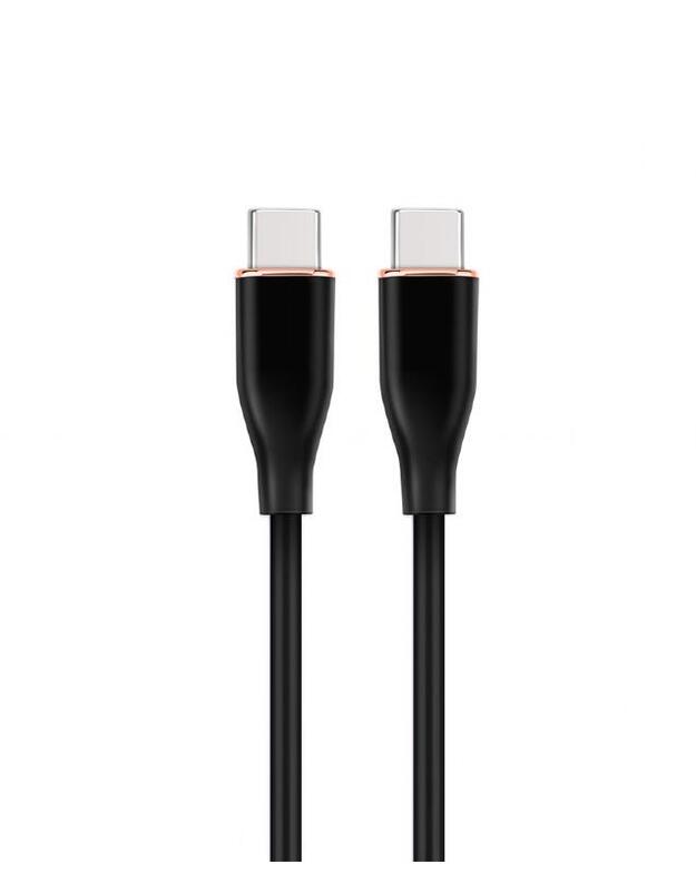 CABLE USB-C 1.5M PREMIUM BLACK/CC-USB2S-CMCM-1.5M-BK GEMBIRD