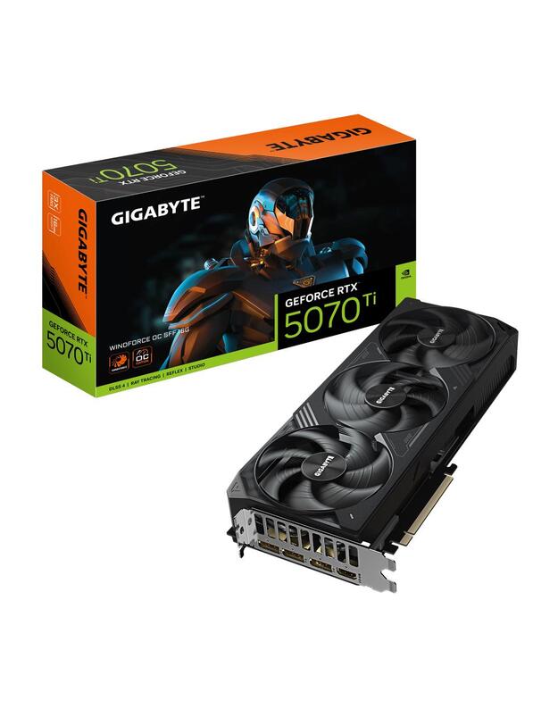 VGA PCIE16 RTX5070TI 16GB/GV-N507TWF3OC-16GD GIGABYTE