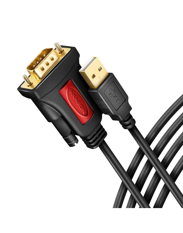 CABLE USB2.0 TO RS-232 DB9-M/1.5M ADS-1PSN AXAGON