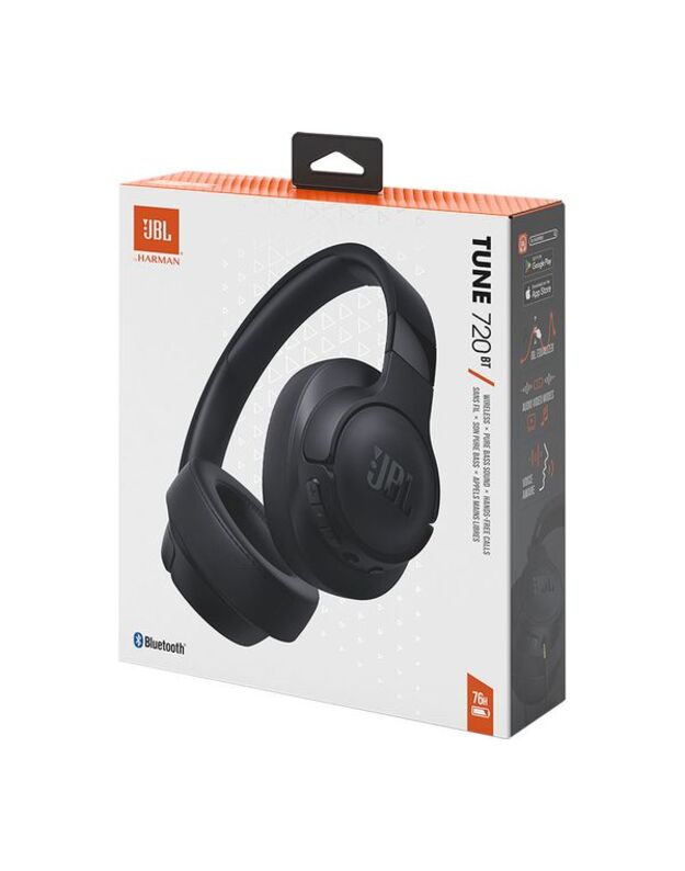 JBL Tune 720BT, juodos 6