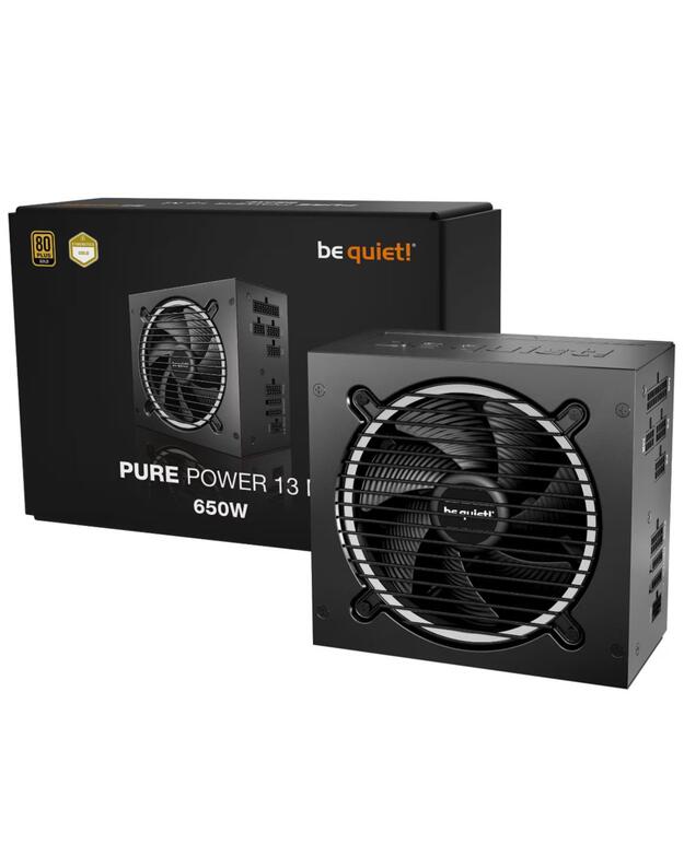 Power Supply|BE QUIET|Pure Power 13m|650 Watts|Efficiency 80 PLUS GOLD|PFC Active|MTBF 100000 hours|BP025EU