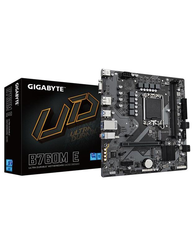 Mainboard|GIGABYTE|Intel B760 Express|LGA1700|Micro-ATX|Memory DDR5|Memory slots 2|B760ME1.0