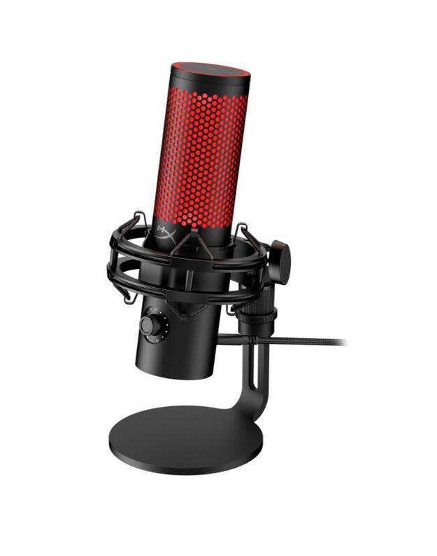 MICROPHONE HYPERX QUADCAST 2/BLACK 872V1AA HYPERX