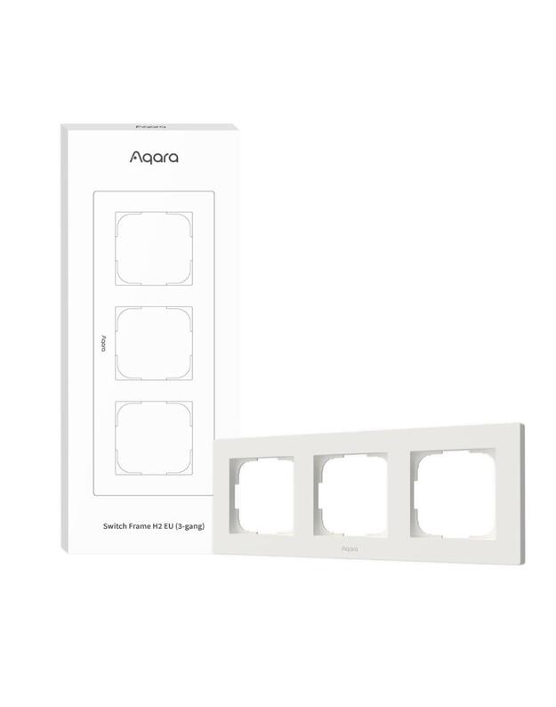 SMART SWITCH FRAME H2 (3-GANG)/WHITE FE-X02D-W AQARA