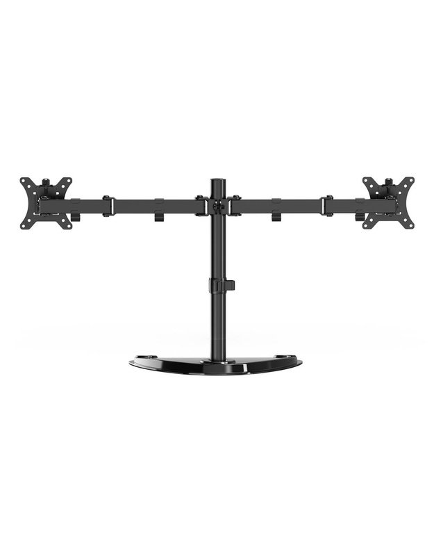 Stalinis laikiklis dviem monitoriams Gembird 13–32" (MS-D2ST-02)
