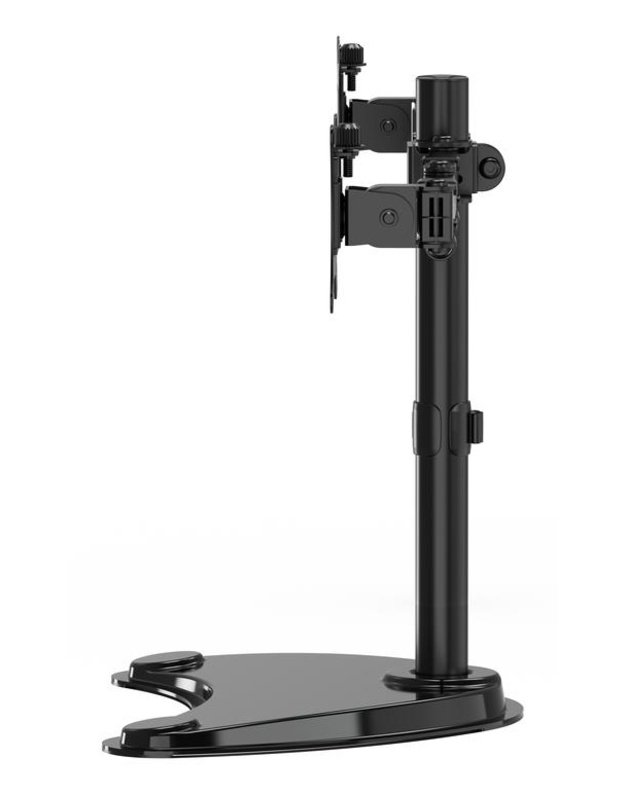 Stalinis laikiklis dviem monitoriams Gembird 13–32" (MS-D2ST-02)