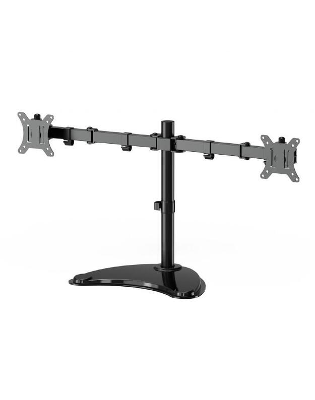 MONITOR ACC DESK STAND 13-32 /DUAL MS-D2ST-02 GEMBIRD