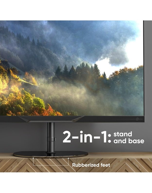 Grindinis TV stovas Onkron 30–60", juodas (TS5060-B)