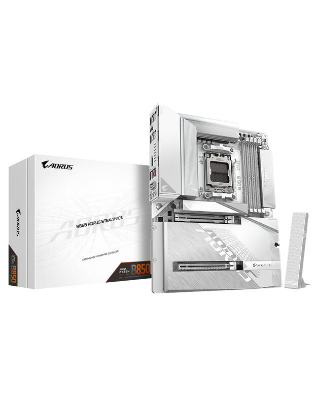 Mainboard|GIGABYTE|AMD B850|SAM5|ATX|Memory DDR5|B850ASTEALTHICE1.0