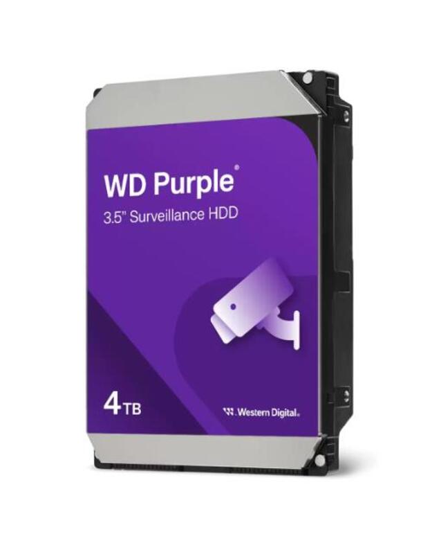 HDD|WESTERN DIGITAL|Purple|4TB|128 MB|5400 rpm|3,5 |WD44PURZ