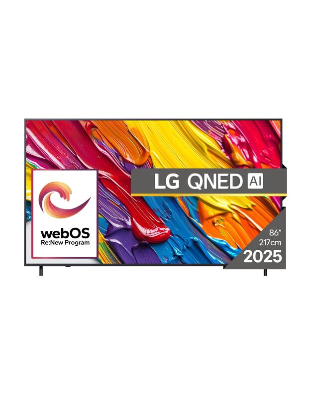 TV Set|LG|86 |4K/Smart|3840x2160|Wireless LAN|Bluetooth|webOS|Black|86QNED82A3B