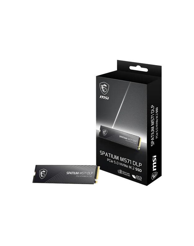SSD|MSI|1400xTBW rating|MTBF 1500000 h|Read speed 14500 MB/s|Write speed 11000 MB/s|NVMe Yes|PCI Express 5.0|M.2|2000 GB|SPATIUM M571 DLP PCIe 5.0 NVMe M.2|S78-440Q1K0-P83