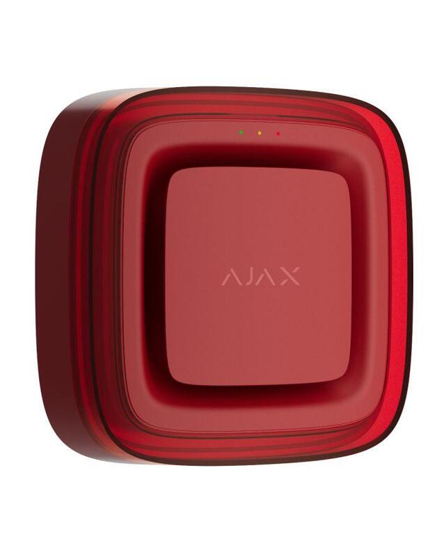FIRE ALARM ACC SIREN SOUNDER/VAD RED 118601 AJAX