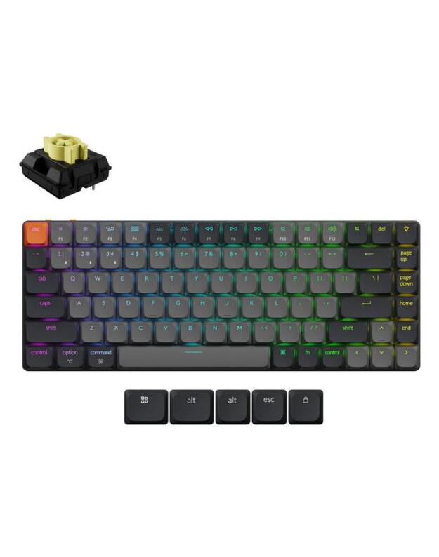 KEYBOARD WRL K3 RGB/BLACK K3X-B4 KEYCHRON