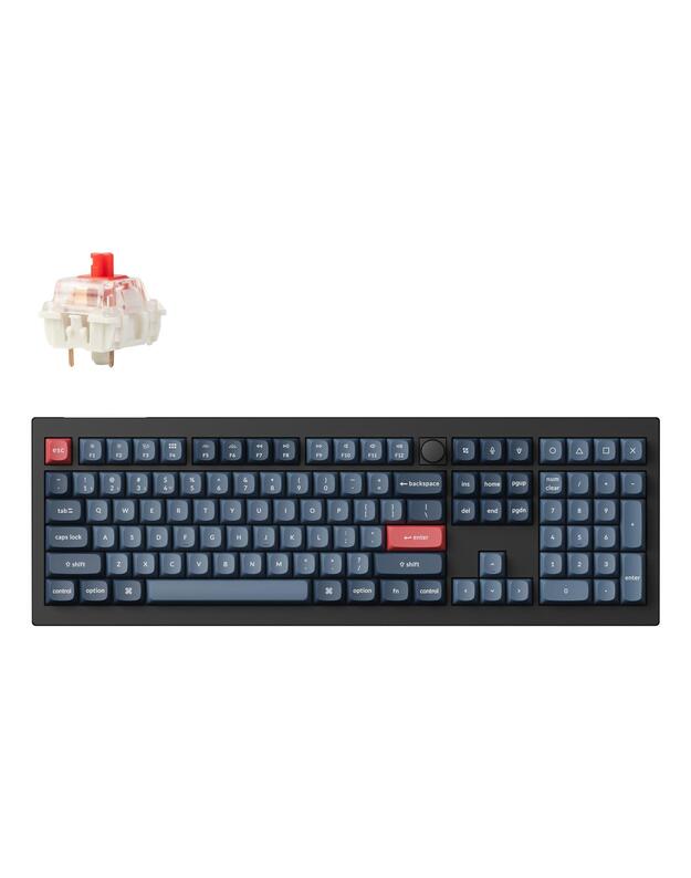 KEYBOARD WRL V6 MAX/CARBON BLACK V6M-D1 KEYCHRON