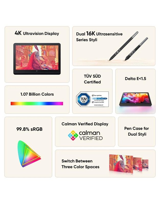 GRAPHIC TABLET 409X230MM/ARTIST PRO 19 (GEN 2) XPPEN