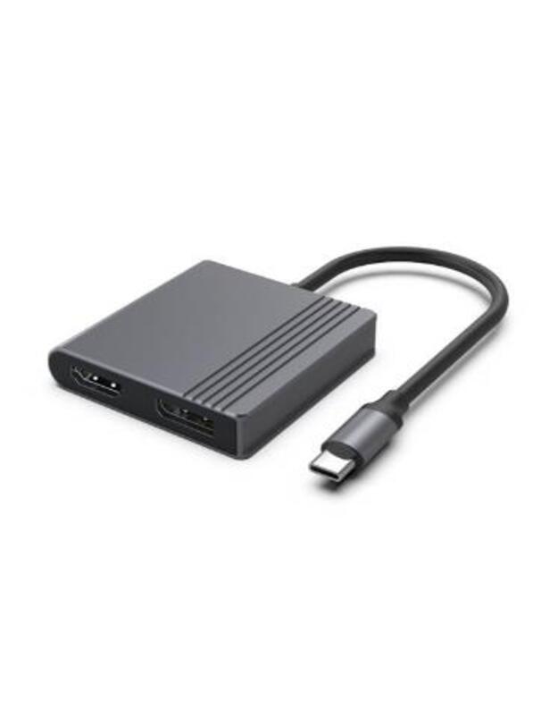 I/O ADAPTER USB-C TO HDMI/DP/A-CM-HDMIFDPF-01 GEMBIRD