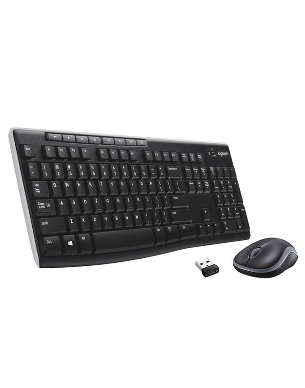 KEYBOARD WRL COMBO MK270 ENG/DESKTOP 920-004509 LOGITECH