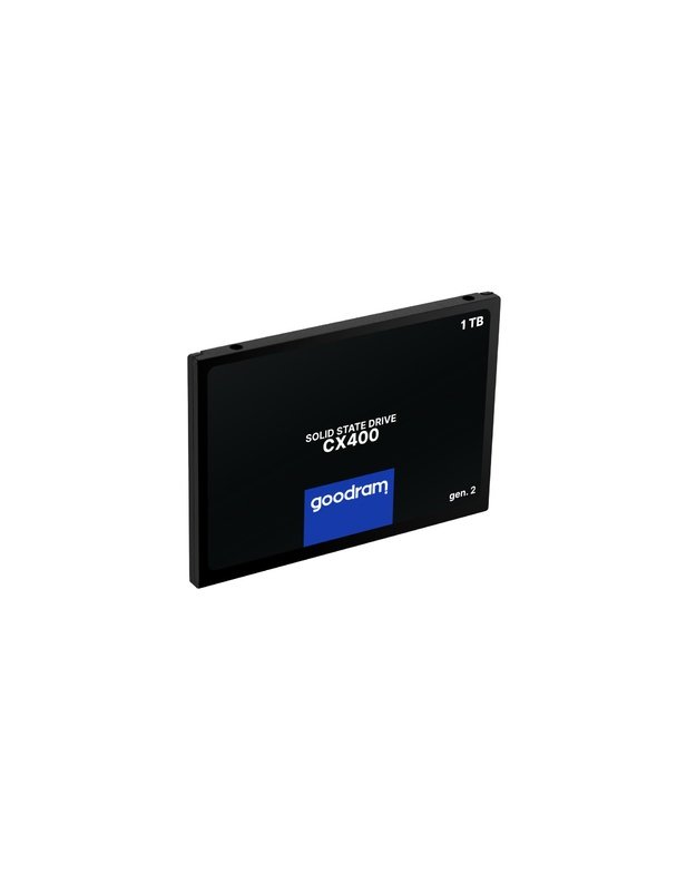 SSD|GOODRAM|CX400 GEN.2|1TB|SATA|3D TLC|Write speed 500 MBytes/sec|Read speed 550 MBytes/sec|2,5 |TBW 720 TB|MTBF 2000000 hours|SSDPR-CX400-01T-G2