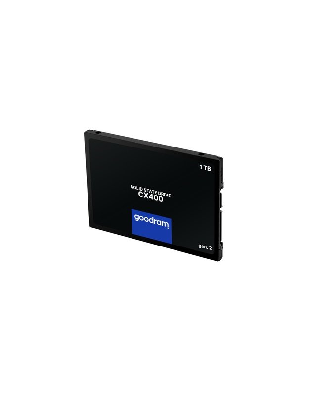 SSD|GOODRAM|CX400 GEN.2|1TB|SATA|3D TLC|Write speed 500 MBytes/sec|Read speed 550 MBytes/sec|2,5 |TBW 720 TB|MTBF 2000000 hours|SSDPR-CX400-01T-G2
