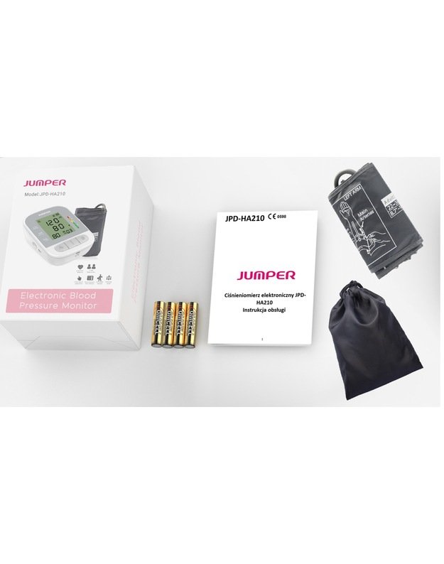 JUMPER  JPD-HA210 medicininis spaudimo matuoklis 6