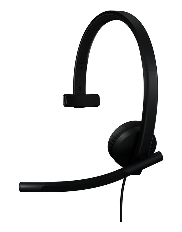HEADSET H570E MONO USB/BLACK 981-001426 LOGITECH