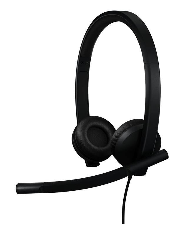 HEADSET STEREO H570E USB/BLACK 981-001430 LOGITECH