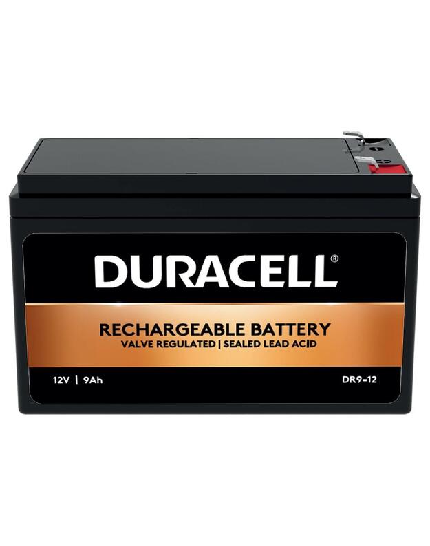 BATTERY 12V 9AH VRLA/DR9-12 DURACELL