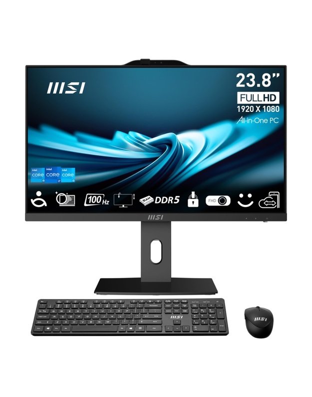 Monoblokas MSI PRO AP242P 24" Core i7-14700, 16GB, 1TB (AP242P 14M-1019EU)