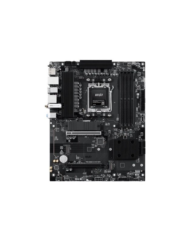 Mainboard|MSI|AMD B850|Socket AM5|ATX|RAM DDR5-SDRAM|4xSlots|Wi-Fi Yes|Bluetooth Yes|3xNumber of M.2 (M) slots|PROB850-SEVOWIFI