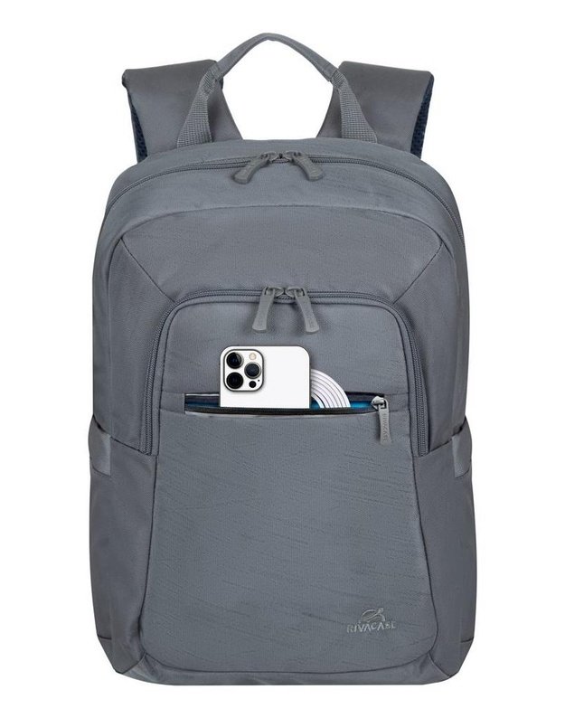 NB BACKPACK ALPENDORF ECO 14 /7523 GREY RIVACASE